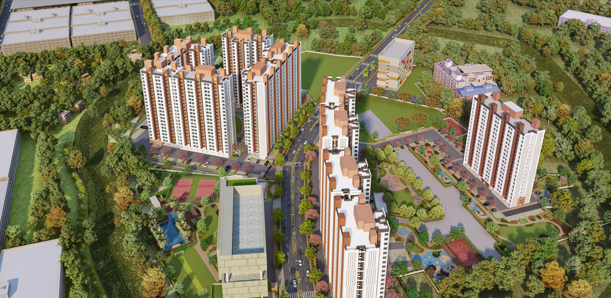 Dosti Greater Thane Project Banner